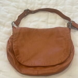 Hobo burnt orange Coach purse.